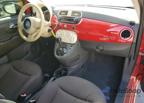 2012 Fiat 500 Pop z USA, uszkodzony, nr VIN 3C3CFFAR1CT260477